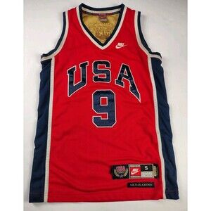 MICHAEL JORDAN 1984 Team USA Nike Jersey Small Vintage Olympics NBA Bulls